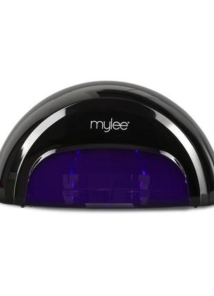 Mylee pro salon series уф-світлодіодна лампа для нігтів (чорна)