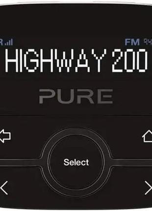 Б/у pure highway 200 in-car dab+/dab fm-адаптер для цифрового радіо з входом aux