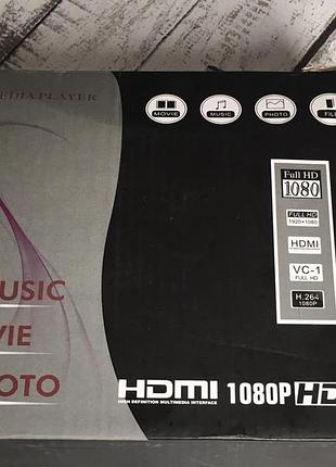 Mp031 4k full hd медіаплеєр з hdmi2.0/av/usb/minisd карта 4k