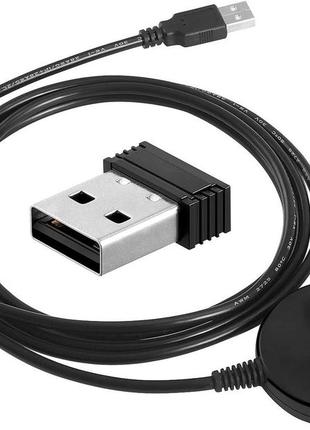 Usb-ключ coospo ant+ с удлинительным кабелем длиной 2 м/6,56 футов