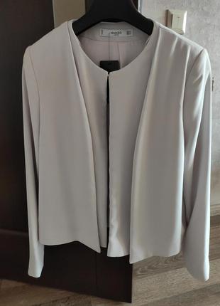 Женский блейзер офисный пиджак жакет mango, размер м, 38