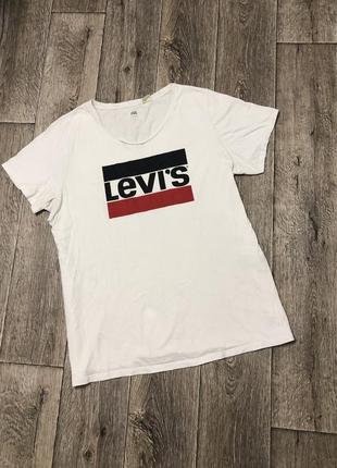 Футболка levi's біла оригінальна