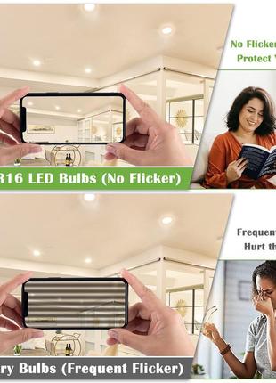 Лампочки vlio mr16 3000k ac\dc 12v (fyhsl-5w) 6шт