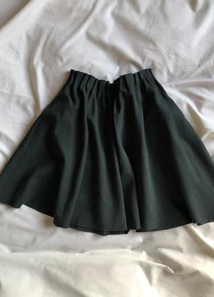 Изумрудная юбка zara1 фото