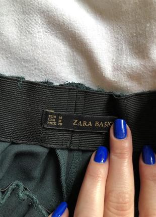 Изумрудная юбка zara2 фото