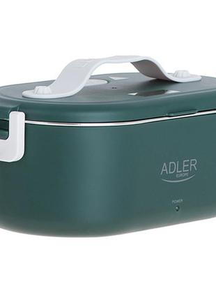 Ланч-бокс с подогревом adler ad 4505 green 0,8 л