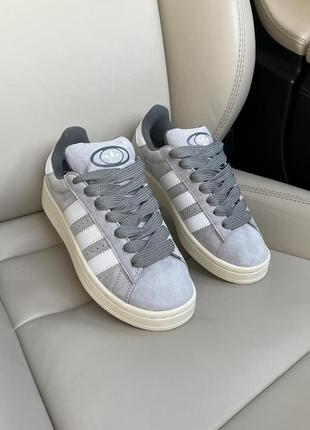 Adidas campus polar grey4 фото