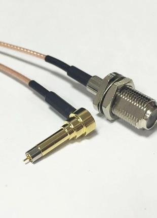 Антенний адаптер, перехідник, pigtail ms156 - f-female rg 178 для 3g/4g роутерів