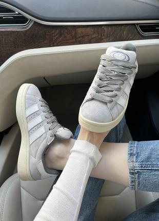 Adidas campus polar grey10 фото