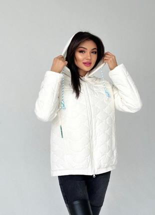 Женская куртка демисезон towmy айвери 6013