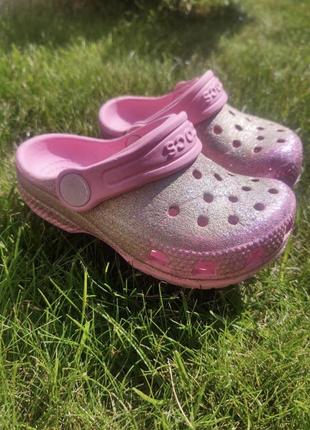 Крокси crocs на дівчинку дитячі1 фото