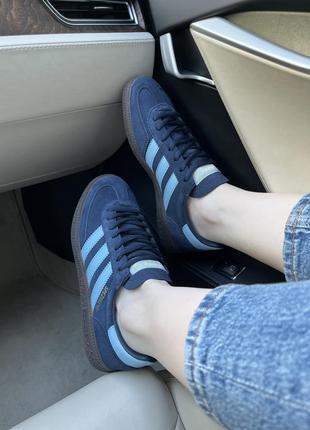 Adidas spezial handball blue2 фото