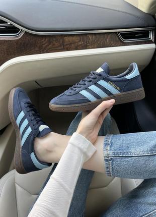 Adidas spezial handball blue5 фото