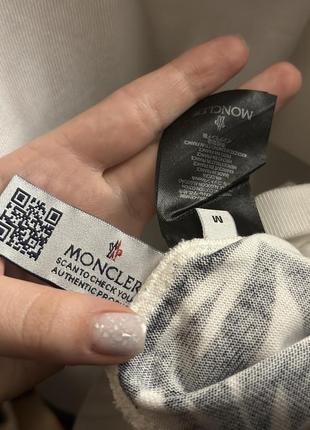 Хлопковая футболка moncler9 фото