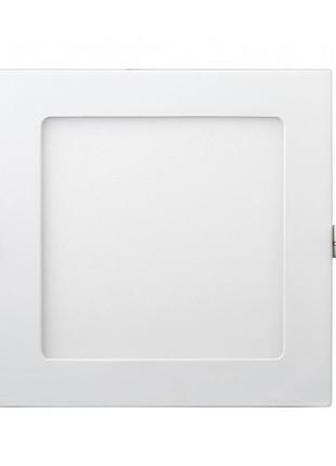Панель світлодіодна lezard квадратна-12вт встр (174x174) 4200k, 950 люмен1 фото