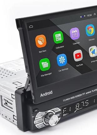 1din pioneer 9706 7" экран/4ядра/1gb ram/ gps/ wifi/ android