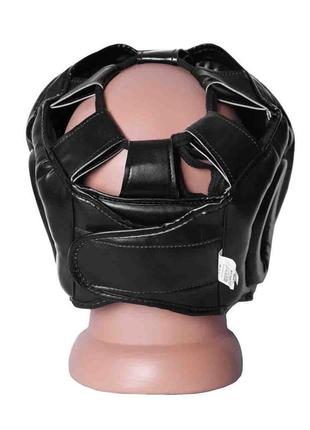 Боксерський шолом тренувальний powerplay 3043 чорний xs5 фото