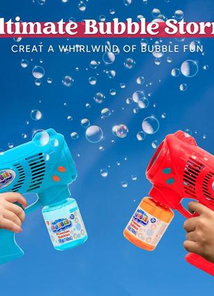 Joyin 2 bubble guns с 2 bubble refill solution игрушечной пистолет