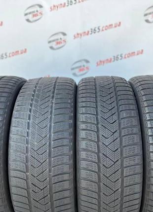 Шины б/у зимняя 225/55 r18 pirelli winter sottozero 3 5mm