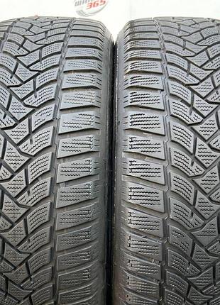 Шины б/у зимняя 215/55 r17 dunlop winter sport 5 5mm