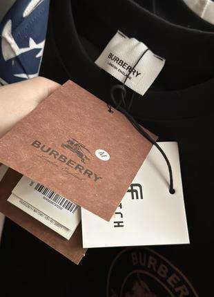 Хлопковая футболка burberry10 фото