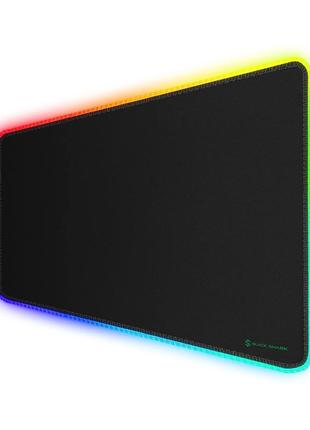 Коврик для мыши и клавиатуры rgb 35,4 "x 15,75" x 0,15 настольный коврик с гладкой поверхностью и 11 световыми