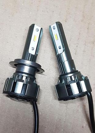 Koyoso h7 led лампы для фар 65w 6000k 17 000lm авто, 2 шт, белые