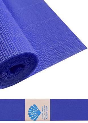 Креп-папер синій 50*200см 17г/м2 st02331  ish