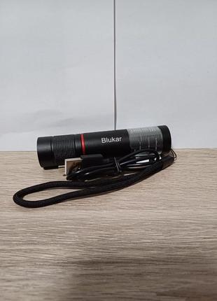 Світлодіодний ліхтарик blukar3 фото