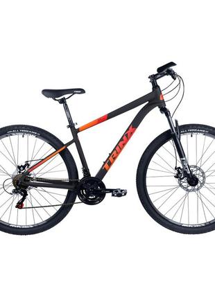 Велосипед 27,5" trinx m116 pro 2022 рама-21" matt-black-red-orange (10700170)