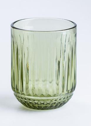 Набор стаканов 6 штук зеленых2 фото