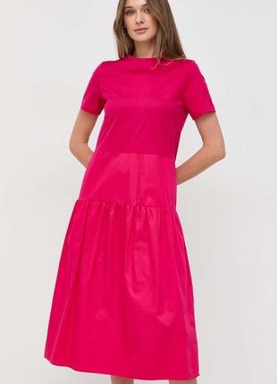 Рожева бавовняна ярусна сукня f&f ,англія