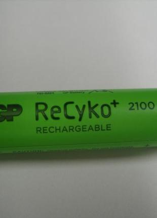 Аккумуляторы gp recyko+, r06, аа, 2000mah