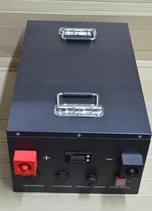 Литий-железо-полимерная аккумуляторная батарея bate 12200-usb lifepo4 12 в 200 ah (ba12200-js-usb)2 фото