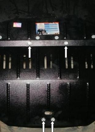 Защита двигателя peugeot 806 1994-2002 kolchuga