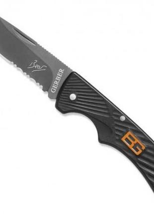 Туристический складной нож gerber bear grylls compact scout knife 14,7 см