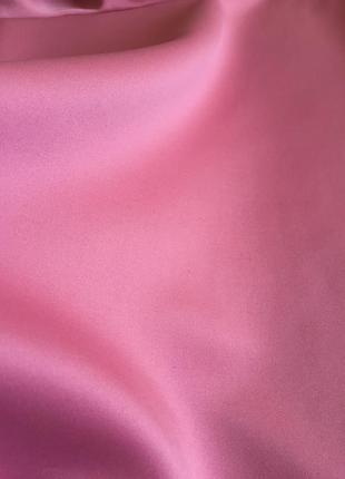Нежная розовая юбочка с воланом7 фото
