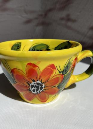 Чашка керамічна львівська кераміка 500 мл lk036-8