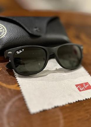 Сонцезахисні окуляри ray-ban new wayfarer rb2132 622/581 фото