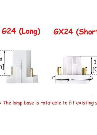 Світлодіодна лампа bonlux 13w g24 plc холодний білий 6000 k2 фото