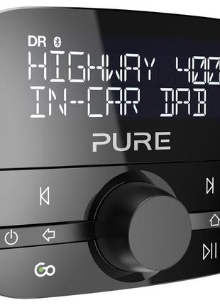 Pure highway 400 in-car dab+/dab цифрове радіо fm-адаптер з bluetooth