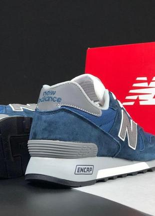 Чоловічі кросівки new balance 1300  темно сині3 фото