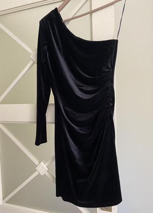 Вечернее черное платье2 фото