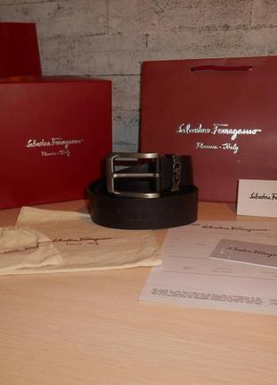 Ремень пояс женский salvatore ferragamo, кожа, италия, оригинал 173