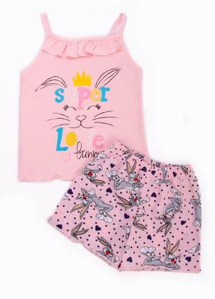 Летняя яркая легкая пижама майка и шорты с единорогом, пижама единорожка для девочки, лёгкая пижама с эдинорогом для девчонки9 фото
