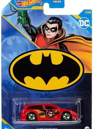 Машинка hot wheels - audacious (toyota caldina) - 2023 batman series (5/20) - robin - hlk53