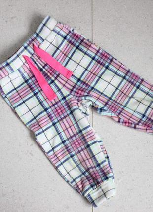 Велюрові штани піжама для дівчинки next 12-18 міс