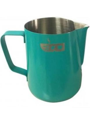 Пітчер із нержавіючої сталі edo barista синій tiffany blue - 350 мл