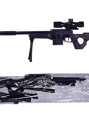 Снайперская винтовка m99-1   пульки 6мм,в пакете  23*70 см, р-р игрушки – 80 см  m99-1  ish