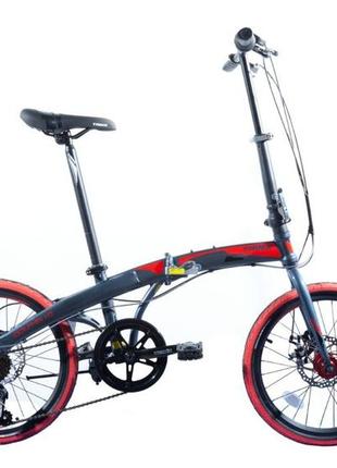 Велосипед 27,5" trinx dolphin 1.0 20" matt-grey-grey one-size (10700029)1 фото